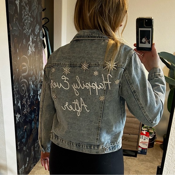 Bridal Jean Jacket - Picture 4 of 4